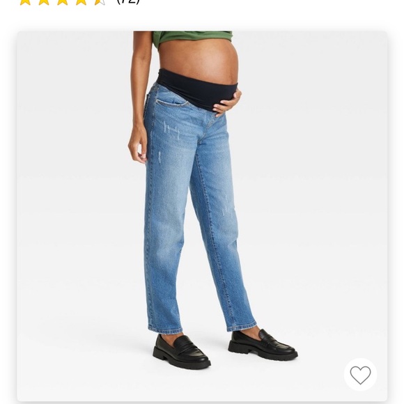 90's Straight Maternity Jeans from Isabel Maternity - Picture 1 of 13